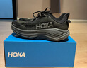HOKA男女款秋季挑戰者 8全地形跑步鞋CHALLENGER 8透氣戶(hù)外 黑色/太空灰-男 42.5 曬單實(shí)拍圖