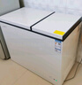 新飛（Frestec）220升家用商用冰柜 雙箱雙溫冷柜 頂開(kāi)門(mén) 冷藏冷凍臥式冰箱以舊換新BCD-220DHF 曬單實(shí)拍圖