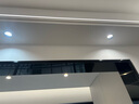 格潤萊特（GERUN）led筒燈深防眩光高顯指數 窄邊鋁材嵌入式天花射燈三色變光無(wú)主燈 10W 亮白杯【三色光】75孔 Ra95 曬單實(shí)拍圖
