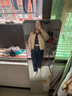 優(yōu)衣庫女裝休閑拉鏈短茄克/外套巴恩風(fēng)翻領(lǐng)時(shí)尚夾克 新款479208 32 深米色 S /155/80A 曬單實(shí)拍圖
