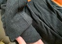 歐迪芬（Ordifen）【羊毛保暖內衣】男女秋衣秋褲絨暖萊卡高彈保暖套裝情侶款拼款 黑色 女款-XW3106 L 曬單實(shí)拍圖