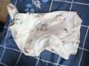 童泰（TONGTAI）寶寶秋衣套裝夏季純棉嬰兒內衣兒童睡衣秋褲家居服提花藍色90cm 曬單實(shí)拍圖