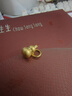 周生生黃金足金葫蘆吊墜 男女款不含鏈92039P計價(jià)0.8克 曬單實(shí)拍圖