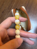 石玥珠寶收藏級天然原礦蜜蠟單珠散珠配飾滿(mǎn)蜜雞油黃妖花白花蜜11-12mm 曬單實(shí)拍圖