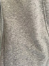 森馬（Semir）休閑褲女冬發(fā)熱抑菌抓絨抽繩衛褲分割寬松2025新款百搭闊腿褲 中花灰00510 L 曬單實(shí)拍圖