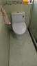 恒潔（HEGII）馬桶508 家用虹吸式大沖力貼墻安裝 可調坑距坐便器 HC0508PT 曬單實(shí)拍圖