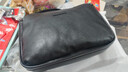 澳懿斜挎包男士真皮挎包單肩包男包頭層牛皮包休閑背包青年時(shí)尚大容量 細紋黑色款 大號-長(cháng)32高23厚10公分 曬單實(shí)拍圖