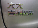 適用于大吉大利蘭博吉利圖個(gè)繽瑞博越L帝豪熊貓遠景星瑞尾標車(chē)貼 大大【亮銀色】 曬單實(shí)拍圖