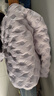 笛莎童裝女童羽絨服2025秋冬輕薄短款中大童羽絨外套 紫色 150 曬單實(shí)拍圖