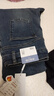 森馬（Semir）森柔|牛仔褲女冬季修身抓毛小腳褲顯瘦休閑潮流長褲103724124010 曬單實拍圖