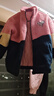 ASK JUNIOR女童棉服冬裝中大童加厚夾棉保暖棉衣兒童毛絨外套 粉色 160  曬單實(shí)拍圖