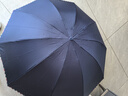 天堂 加大雨傘三折 晴雨兩用商務(wù)傘經(jīng)典格紋10骨大雨傘男女 藏青 曬單實(shí)拍圖