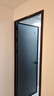 斯羅克極窄衛生間門(mén)雙層鋼化玻璃門(mén)極窄邊框廚房門(mén)鈦鎂鋁合金廁所門(mén)浴室門(mén)室內平開(kāi)門(mén) 雙層灰油砂玻璃 極窄單包 曬單實(shí)拍圖