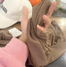 羅蒙（ROMON）品牌蕾絲打底衫女冰絲網(wǎng)紗薄款春夏季防曬內搭T恤長(cháng)袖洋氣雪紡衫 咖色 均碼 曬單實(shí)拍圖