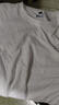 回力（Warrior）純棉t恤男夏季新款重磅運動(dòng)上衣男士潮流短袖寬松體恤 白色 L 曬單實(shí)拍圖