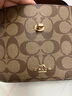 COACH蔻馳女包奢侈品大牌輕奢女士小號手提包盒子包 【保稅倉】78277IMCBI卡其配黑 曬單實(shí)拍圖