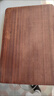 摩洛森正宗越南進(jìn)口紅鐵木砧板菜板實(shí)木家用案板防霉整木刀板面板子方形 長(cháng)28寬18 厚 -3CM-整塊鐵木 曬單實(shí)拍圖