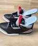 Jordan男休閑鞋喬丹AJ3 JORDAN 3爆裂紋運動(dòng)鞋DN3707-010黑白灰43 曬單實(shí)拍圖