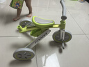 酷騎兒童三輪車(chē)腳踏車(chē)1-4歲遛娃神器輕便可折疊手推車(chē)1車(chē)5用周歲禮物 曬單實(shí)拍圖