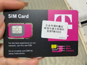 美國T-Mobile電話(huà)卡4G/5G高速流量上網(wǎng)卡含通話(huà) 12天 無(wú)限流量 曬單實(shí)拍圖