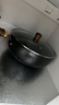 PAKCHOICE正宗章丘大肚鐵鍋家用炒鍋無(wú)涂層不沾炒菜鍋家用電磁爐燃?xì)馔ㄓ?曬單實(shí)拍圖