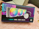 酷冷至尊（CoolerMaster）冰神B360Core 白 水冷散熱器 支持多平臺/新設計雙腔冷頭/新一代低阻冷排/ARGB風(fēng)扇 曬單實(shí)拍圖