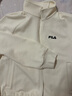 FILA 斐樂(lè )官方女裝針織長(cháng)袖外套2025秋新款時(shí)尚休閑簡(jiǎn)約寬松上衣 布丁奶白-IV M 165/84A/M 曬單實(shí)拍圖