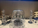 哈曼卡頓（Harman/Kardon）水晶三代音響 桌面電視電腦音箱 室內多媒體下沉式低音炮 SoundSticks 3代環(huán)繞立體聲 透明款 曬單實(shí)拍圖