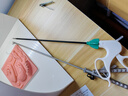 EcoStart外科婦科腹腔鏡手術(shù)模擬訓練器械，胸腔鏡訓練箱 模擬器 30度內鏡 操作箱+0度鏡+模塊+2器械 曬單實(shí)拍圖