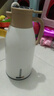 欣美雅保溫壺玻璃內膽水壺家用大容量熱水瓶學(xué)生宿舍辦公數顯暖壺茶瓶 荼白色【智能數顯】 2L 曬單實(shí)拍圖
