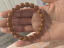 QMXD猴頭手串正圓雕刻老型桶珠手捻核桃單圈文玩單圈男款女士佛珠手鏈 精雕老型猴頭10-11mm入門(mén)級精品 曬單實(shí)拍圖