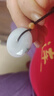 曼麗翠翡翠A貨平安扣吊墜玉墜項鏈25mm中號男女款附證書(shū) 曬單實(shí)拍圖
