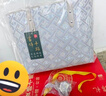 廣西非遺壯錦包包萬(wàn)吉紋時(shí)尚壯錦托特包2025新款通勤大容量單肩包 萬(wàn)吉紋配繡球(配長(cháng)肩帶+禮盒) 長(cháng)37高29底12cm 曬單實(shí)拍圖