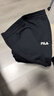 FILA 斐樂(lè )情侶款男女長(cháng)褲25秋冬季新款休閑寬松收口運動(dòng)褲子加絨保暖 正黑色-BK XL 180/88A/XL 曬單實(shí)拍圖