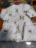 童泰（TONGTAI）嬰兒連體秋冬寶寶夾棉衣服兒童對開(kāi)爬服TS43D210-DS綠色73cm 曬單實(shí)拍圖