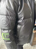 WVD冬季新款海寧綿羊皮真皮男士短款羽絨服男連帽加厚保暖休閑外套 黑色 M 125斤以下 曬單實(shí)拍圖