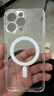 尹尚 四角氣囊防摔Magsafe磁吸適用iPhone17蘋(píng)果15Pro手機殼透明硅膠12簡(jiǎn)約14高級感磁吸手機殼保護套 MagSafe磁吸【精孔全透明】四角氣囊防摔 iPhone 15promax 曬單實(shí)拍圖