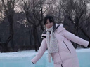 東北哈爾濱旅游零下40度防寒鵝絨羽絨服男女加厚中長(zhǎng)款保暖外套 柔霧粉 男女同款一件裝 90絨極寒保暖 M 建議90-110斤 曬單實(shí)拍圖