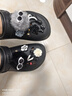 crocs檀健次同款經(jīng)典泡芙洞洞鞋|207521 黑色-001 39(240mm) 曬單實(shí)拍圖
