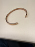 丹尼爾惠靈頓（DanielWellington）DW手鐲男首飾玫瑰金手環(huán)情侶對鐲教師節禮物送老師DW00400001 曬單實(shí)拍圖