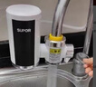 蘇泊爾（SUPOR）電熱水龍頭速熱家用即熱式免安裝快速加熱廚寶小型電熱水器冷熱兩用過(guò)水熱廚房 白色 曬單實(shí)拍圖