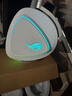 ROG棱鏡2頭戴式游戲耳機 無(wú)線(xiàn)三模連接 Speednova技術(shù)輕量化電競耳機環(huán)繞7.1音效 3.5mm 月耀白三角洲 曬單實(shí)拍圖