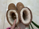 Yellow Earth2025澳洲經(jīng)典雪地靴羊皮毛一體舒適保暖情侶超低靴冬季男女款02A 栗色【女款】 37 曬單實(shí)拍圖