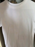 優(yōu)衣庫合作款女裝大師T圓領(lǐng)T恤短袖正肩素色白T474404 00 白色 XL /165/92A 曬單實(shí)拍圖