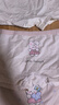 棉奇熊女童內褲兒童純棉短褲小女孩平角褲中大童底褲5條裝不夾屁屁-XL 曬單實(shí)拍圖