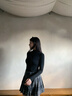 婷美保暖內(nèi)衣女款羊毛發(fā)熱肌底衣半高領(lǐng)打底秋衣超薄美膚修身保暖上衣 清冷白 【玻尿酸養(yǎng)膚】主圖款 L 【建議重110-140斤】 曬單實拍圖