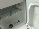 HYUNDAI（韓國現(xiàn)代） 小冰箱 冰箱小型雙開門 迷你雙門家用宿舍租房冷藏冷凍電冰箱節(jié)能省電 58L銀【店鋪銷冠+租房必備】 曬單實拍圖