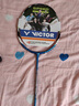 威克多（VICTOR）勝利專(zhuān)業(yè)羽毛球拍亮劍12L全碳素超輕碳纖維速度進(jìn)攻單拍BRS-12pro 【經(jīng)典版本】亮劍12L/藍白 4U(80-84.9克) 曬單實(shí)拍圖