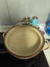 川島屋日式砂鍋煲家用耐高溫干燒不裂煤氣灶款陶瓷湯鍋煲仔飯沙鍋 墨藍砂鍋(適用2-4人) 2.5L 曬單實(shí)拍圖