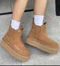UGG【雙11搶先購(gòu)】秋季女士舒適純色厚底雪地靴 1134526CHE|栗色38 曬單實(shí)拍圖